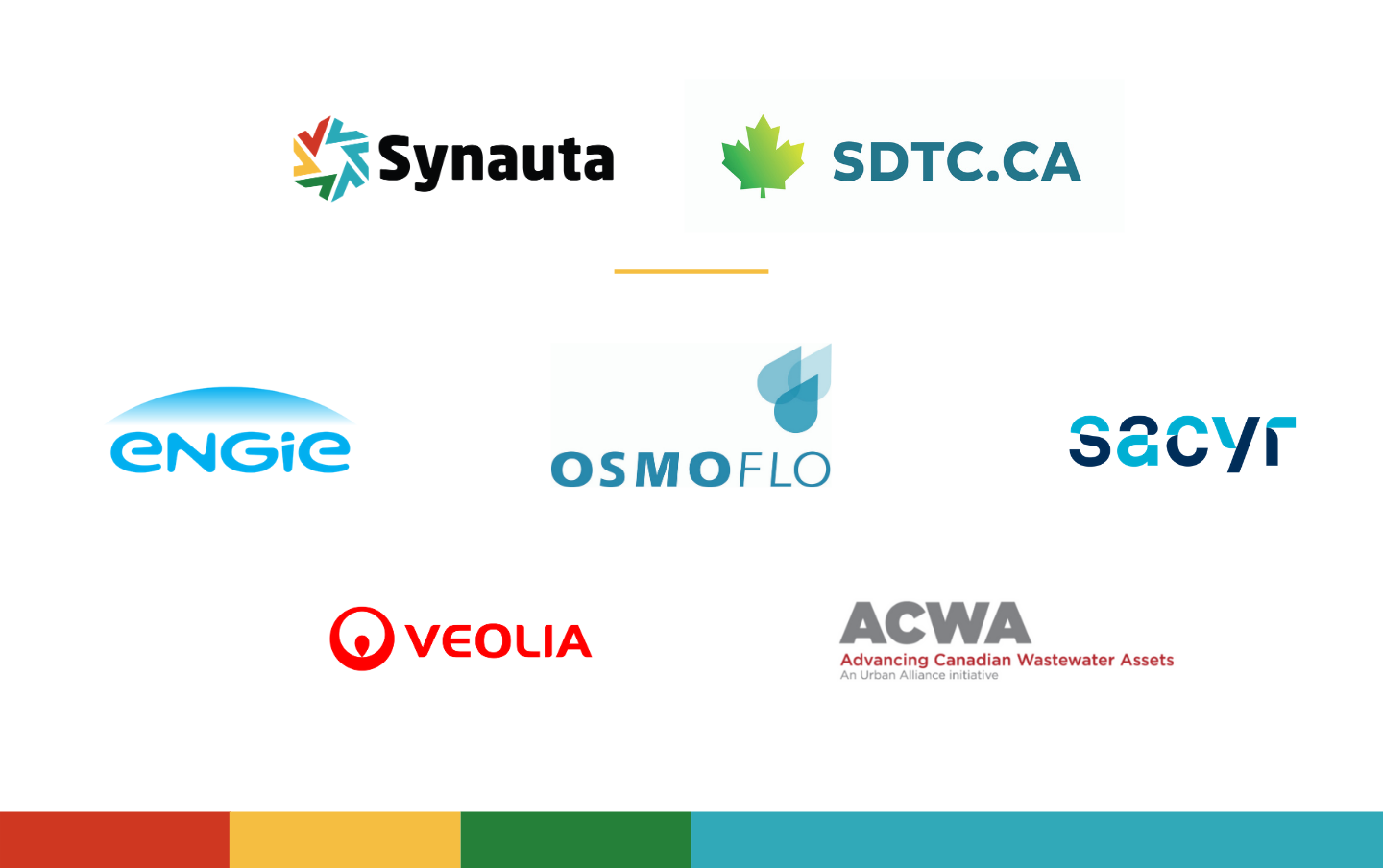 Synauta SDTC Partners Engie Osmoflo Veolia Sacyr